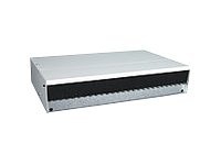 BTR Surface mount box for 19 patch panels - Overflatemonteringsboks for nettverk - ren hvit, RAL 9010