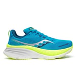 Saucony Hurricane 24 - Chaussures running homme Viziblue / Citron 44.5