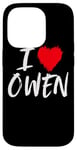 Coque pour iPhone 14 Pro J"adore Owen Dad Boyfriend Mari Fils Petit-fils