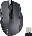 Souris Sans Fil,Pro 2.4G 2600 Dpi,Souris Sans Fil À 6 Boutons Avec Nano Récepteur 24 Mois D'Autonomie De La Batterie,5 Niveaux Dpi Réglables Pour Pc,Ordinateur Portable