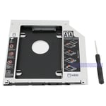 APPLE 9.5mm SATA Hard Drive DVD caddy Fr MacBook Pro 13" 15" 17" 2nd Optical Bay