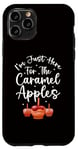 Coque pour iPhone 11 Pro Caramel Apple - Je suis juste là pour les pommes au caramel