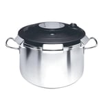 ART38215 - Autocuiseur vapeur grand volume pro, appareil de cuisson à pression Luna tous feux dont induction - Inox – Ø32cm x hauteur 19.5cm, 15l