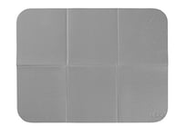 Ubbi Folding Changing Mat, Soft and Comfortable, Easy to Clean and Carry on the go, Yoga-Mat Feel, Grey