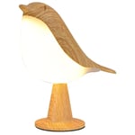 Rapanda - Petite lampe de chevet, lampe de bureau de table, veilleuse,commande tactile, sans fil, 3 couleurs, luminosité réglable, lampe de nuit