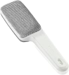 Leifheit Dresseta Clothes Brush, Lint Brush, Leifheit Brush, Double Sided Head Lint Brush Swivel Head, Lifts Dust, Easily Removes Hairs and Lint from material, Large Clothes Brush 12 cm surface length