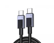 UGREEN Snabbladdning USB-C till USB-C PD 100W Kabel 3m - Space Gray