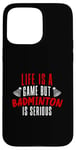 iPhone 15 Pro Max Life is a Game but Badminton is Serious Case