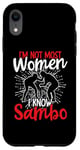 iPhone XR Sambo Women Russian Wrestler Female Sambo Wrestling Case