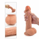 Suction Cup Dildo Sex Toy For Women Men Couples Large Realistic Real Feel Penis