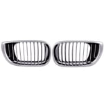 DYBANP Car Front Grille,For BMW E46 320I 323I 325I 328I 4 Door 2002-2005,Car Front Bumper Grill Replacement