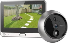 EZVIZ Peephole Camera Door View Cam with 4.3" Monitor, 35–105mm Door Thickness,