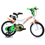 VÉLO 14 44 CATS CHATS DINO BIKES POUR LES ENFANTS 95-127CM