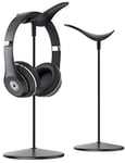 Lamicall Support de Casque - Universel Support de Earphone pour Casque Bluetooth, Casque Gaming, Sony, Bose, Sennheiser,Noir