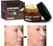 Anti-Wrinkle Face & Neck Retinol Cream with Hyaluronic Acid - Premium Anti-Aging