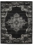 RugVista, Vintage Vega, Fait à la Machine, Tapis, Moderne, Pile Courte, 300 x 400 cm, Rectangle, Oeko-Tex Standard 100, Polyester, Couloir, Chambre, Cuisine, Salon, Anthracite Gris