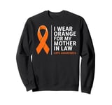 I Wear Orange for My Mother in Law Shirt | CRPS Awareness Sweatshirt