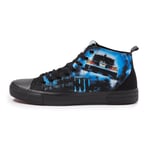 Akedo x Back To The Future All Black Signature High Top - UK 3 / EU 35.5 / US Men's 4 / Women's 5