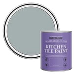 Rust-Oleum Grey Water-Resistant Kitchen Tile Paint in Gloss Finish - Mineral Grey 750ml