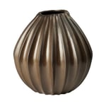 Broste Copenhagen Wide vase L 30 cm Brown