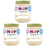 HiPP Organic Creamy Porridge Baby Food Jar 7+ Months (6 x 160g) (Pack of 3)