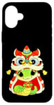 Coque pour iPhone 16 Plus Happy Lunar Chinese New Year 2025 Cute Baby Snake Dragon