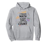 Funny Math Teacher Mathematician Subject Mathematics Joke Pullover Hoodie