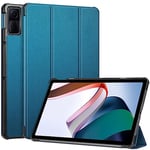 FINTIE Coque pour Xiaomi Redmi Pad 2022 10.61 Pouces, Etui Rigide et Fin Housse Pliable, Protection pour Redmi Pad 10.61, Bleu Cyan