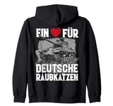 German Panther tank WW2. Panzerkampfwagen V tank Zip Hoodie