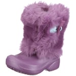 Crocs Bottes Oxford Powder pour filles, lilas, 19/31 EU