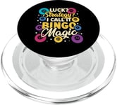 Bingo | Game Night | Luck Strategy I Call It Bingo Magic PopSockets PopGrip for MagSafe