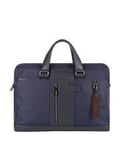 PIQUADRO MODUS RESTYLING Leather briefcase for pc 14 "