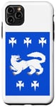 Coque pour iPhone 11 Pro Max Drapeau de l'Ostrobotnie centrale de la Finlande