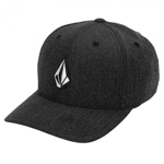 Volcom Full Stone Heather Flexfit Cap - Charcoal Heather