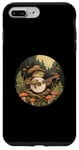 Coque pour iPhone 7 Plus/8 Plus Drôle de grenouille jouant du banjo Esthétique Cottagecore Guitare