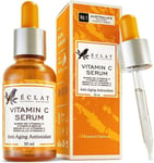 Eclat Organic 20% Vitamin C Serum for Face WITH HYALURONIC ACID +RETINOL