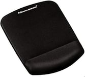 Fellowes PlushTouch Mouse Mat with Wrist Support Featuring Microban Antimicrobi