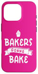 Coque pour iPhone 16 Pro Bakers Gonna Bake Cupcake Love Baking