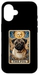 iPhone 16 The Pug Tarot Card Dog Lover Pug Dogs Owner Case