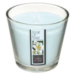 Bougie Parfumée en Verre "Nina" 190g Fleur de Tiaré