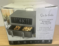 Sur La Table Single or Double Basket Digital Air Fryer 10.4L Dual - 5082-1-J