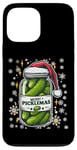 iPhone 13 Pro Max Funny Christmas Pickle Jokes Merry Picklemas Case