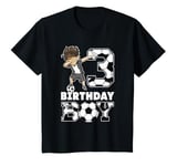 Youth 3rd Birthday Gift Soccer Birthday Party 3 Year Old Boy T-Shirt