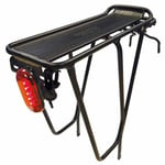 Tortec Supertour Bicycle Cycle Bike Rear Rack Black - 26 - 700 C