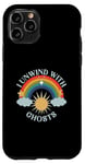 iPhone 11 Pro I Unwind With Ghosts Rainbow Sun Stars Case