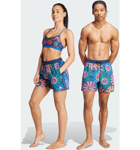 Adidas Adidas Adidas X Farm Rio Short-length Badbyxor (gender Neutral) Uimashortsit NIGHT INDIGO / WHITE