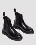 Dr. Martens Flora Chelsea Leather Women's Black Boots