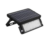 LED-aurinkokenno valonheitin anturilla LED / 10W / 3,7V 4000K IP65