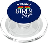 Iceland Girls Trip Travel Vacation Womens Iceland PopSockets PopGrip for MagSafe