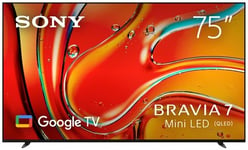 Sony 75" BRAVIA 7 Mini LED QLED 4K Ultra HD Google TV (2024)